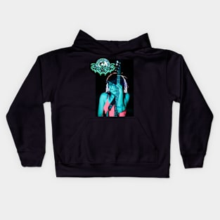 Cindy Clark Guitarwolf Kids Hoodie